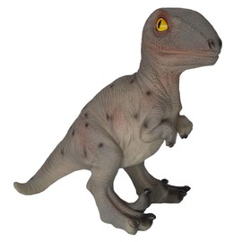 MASSJOY Resin Dinosaur Velociraptor Piggy Bank, Boy Birthday Present.