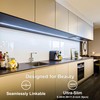 CULAVON Under Cabinet Lights, Plug in, Seamlessly Linkable 12 Inch,