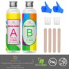 Silicone Mold Making Kit - Liquid Translucent Silicone Rubber for
