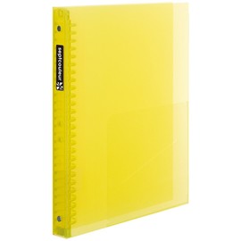 Maruman F300B-04 Loose Leaf Binder, B5, Septocrulle, 26 Holes, Yellow