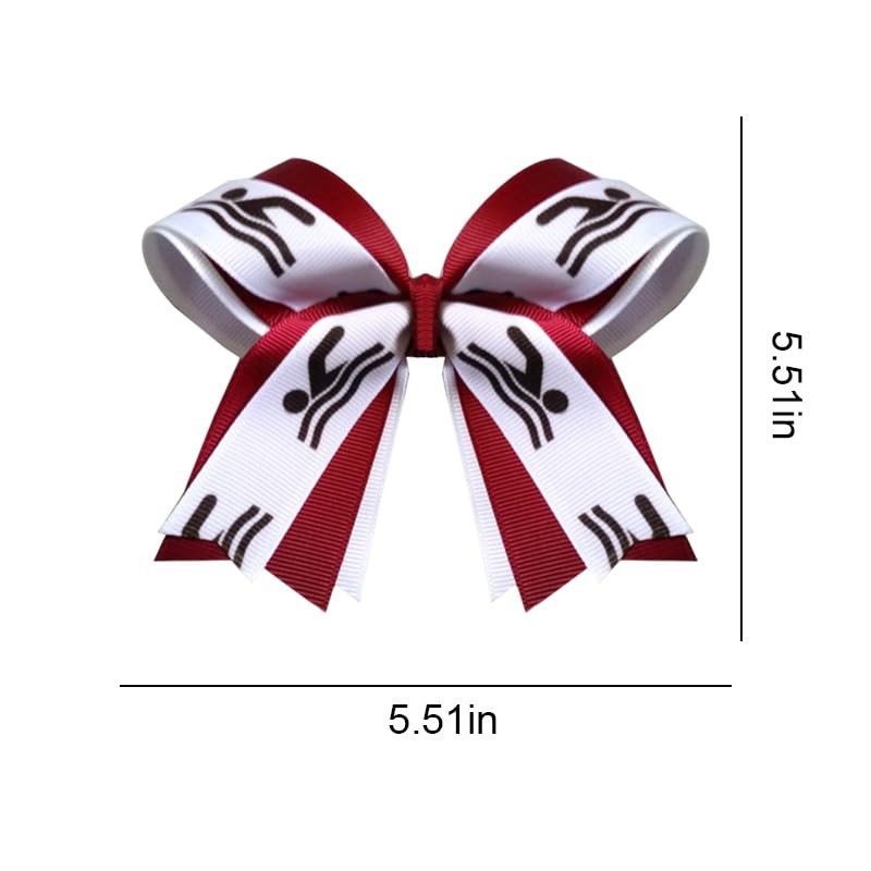 Swimming Hair Ties with Bows for Women Birthday Gifts for