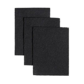 Eopzol Charcoal Carbon Pad Filter Replacement Kit Replacement for Whirlpool Fits for AFF100-CFM Models, 8" X 10-1/2" X 1/4", 3-Pack