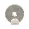 Taskar Heavy Duty Round Picture Hook & Fixings - Silver