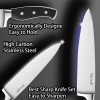 Mc Cook Knife Set, 15-Piece Kitchen Knife Set with Block