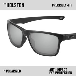 TRUSHELL Polarized Replacement Lenses for Oakley Holston OO9334 Sunglass - Silver Mirror