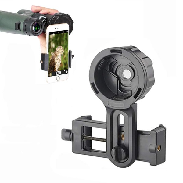 Spotting Scope Smartphone Camera Adapter, Telescope Camera Adapter, Cell Phone