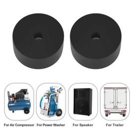 SING F LTD 4PCS Air Compressor Isolator Pad Replacement Rubber Isolator Feet Compatible with Coleman Powermate Sanborn 094-0026 E106661 Compatible with Husky Fini D091007