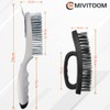 Wire Brush Set of Heavy Duty Steel Brush with Ergonomic