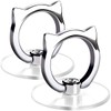 Cat Phone Ring Holder - EI Sonador Clear Cell Phone