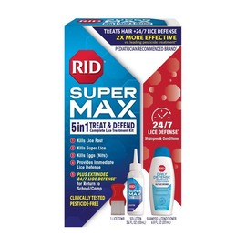 RID Super Max 5 in 1 Complete Lice Elimination Kit