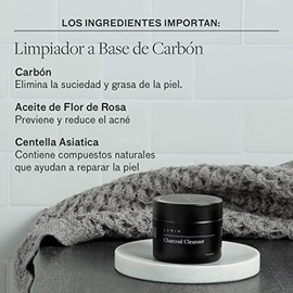 Lumin - Set Fundamental de Limpieza e Hidratación Facial para Hombres - Incluye Bálsamo Hidratante y Limpiador Facial de Carbón - Limpia, protege y co