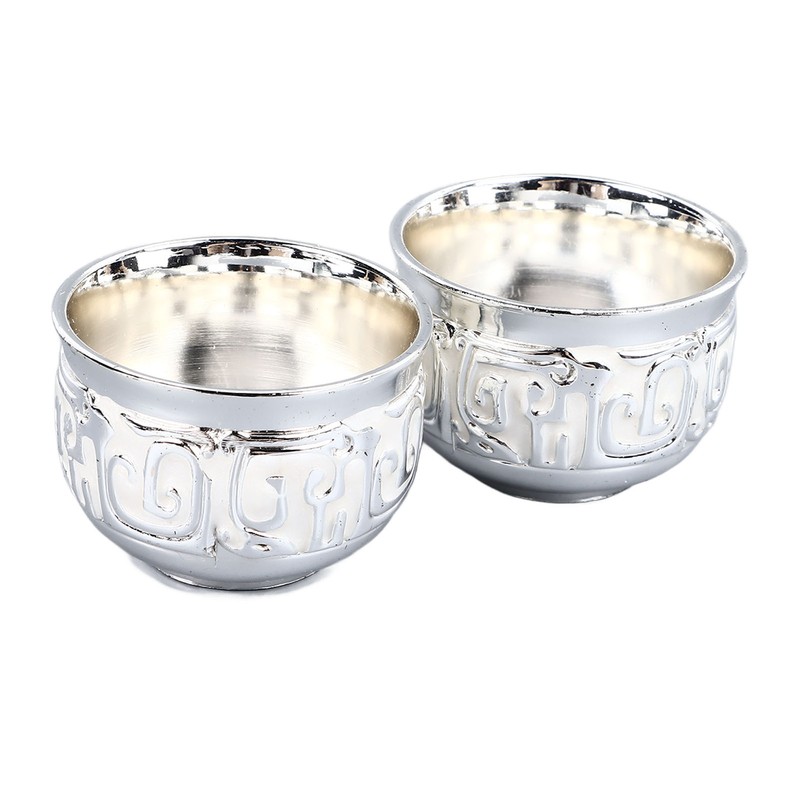 2pcs Vintage Wine Glass Innovative Exquisite Light Luxury Court Style