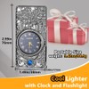 RSBYE Electrical Lighter with Dual Arc Plasma & Battery Display
