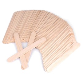 Waxing Stick, 100Pcs/Bag Spatula Applicator Wooden Spatula Disposable Medical Tongue Depressor