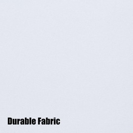 BONZER Waterproof Indoor/Outdoor Curtains for Patio Thick Privacy Wide Grommet Curtains for Bedroom, Living Room, Porch, Pergola, Cabana, 1 Panel, 110W x 120L inch, White