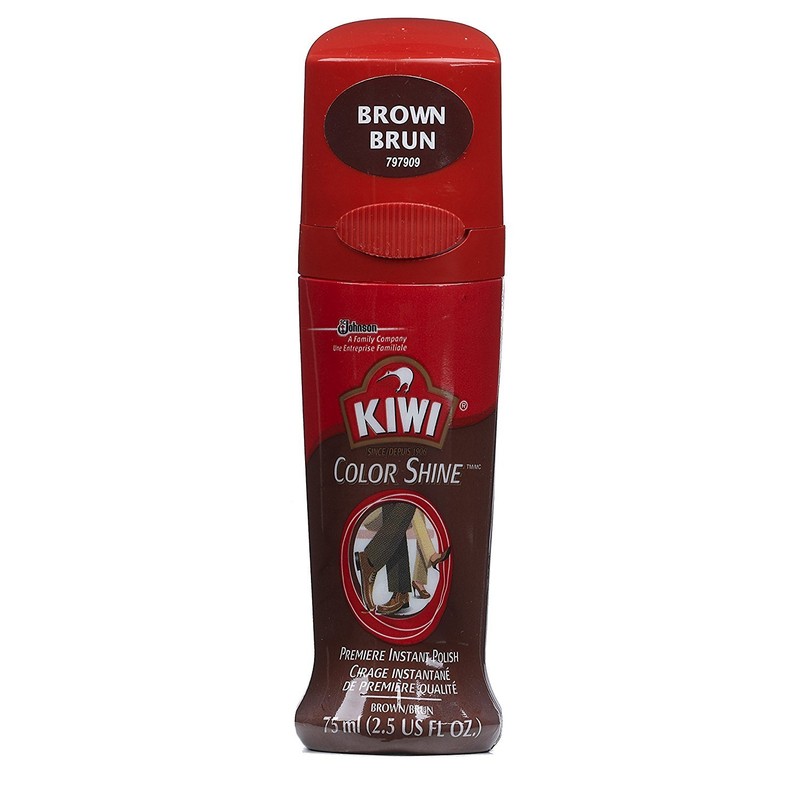 Kiwi Color Shine Variety Pack, Black and Brown, 2.5 OZ