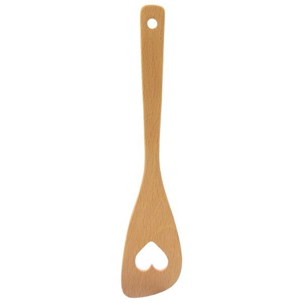 Takagi Beech, Perforated Heart Turner, For Frying Pans, Heart Shape,
