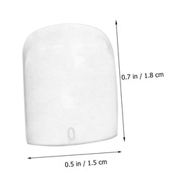 FOMIYES 1set Fake Nail Tips Transparent Nail Art Stickers Easy to Apply Manicure Decals for Parties and Holidays Create Unique Designs and Styles