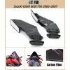 Unbranded Carbon Fiber Complete Wind Wing Rearview Mirror for Suzuki