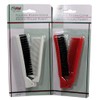 Folding Compact Travel Pocket HAIR BRUSH/COMB, 1 Red 1 White