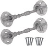 Cabin Hook and Eye Galvanised Cast Iron Heavy Duty 100mm/4