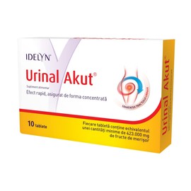 WALLMARK Urinal Akut 10 Tablets for Problems with Urinary / Cystitis / Prostate Problems