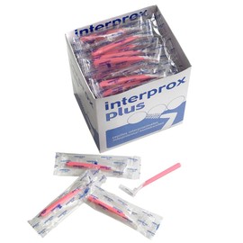 Interprox Plus Interdental Brushes Box of 100 (Pink Nano)
