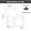 Genina Recliner Sofa Covers - Stretch Reclining Couch Covers with