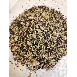 Organic Fennel Chai Tea 4 Oz (113gm) | Saunf Chai | Blended with Fennel, Cardamom, Ginger, Pepper, Ceylon Cinnamon, Nutmeg, Mace, Cloves, Tulsi, Star Anise, Mulethi, Root Pipali, Bay Leaf, Cassia Leaves | Spiced Indian Tea | Spiced Assam Tea | Loose Leaf