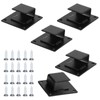 5pcs Wall Shelf Mount Bracket Display Shelf Hook Hanger Rack