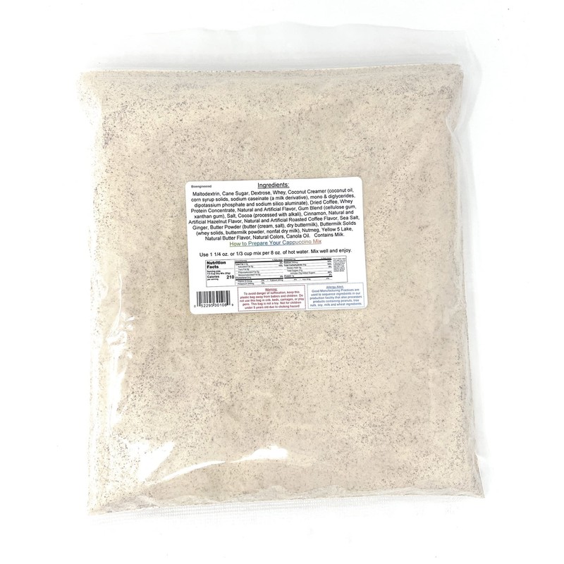 Pumpkin Spice Instant Cappuccino Mix ~ 2 Lbs.