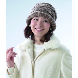 Warm Owls Women's Small Face Fluffy Knit Hat
