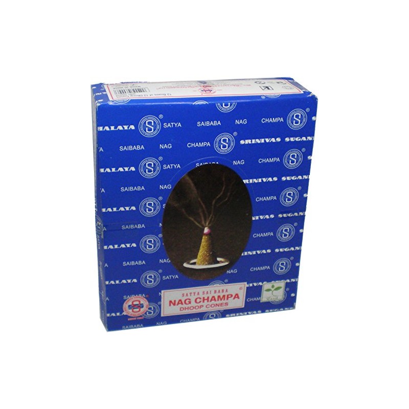 Incense Nag Champa Dhoop Cones – Satya – Lot DE