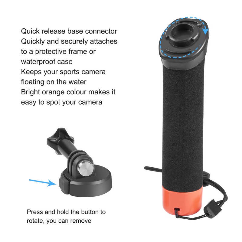 Waterproof Floating Hand Grip Multipurpose Diving Buoyancy Stick for Water