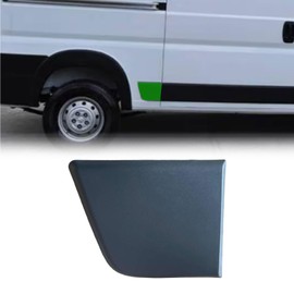 Copgge Rear Side Door Panel Trim Body Side Molding Trim Outside Door Panel Trim Molding Fits for Ram Promaster 1500 2500 3500 2019 2020 2021 2022 2023 2024 136inch Wheel Base (Rear Right Side, Black)