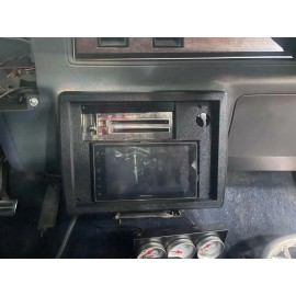 Flow State Manufacturing, LLC 86-88 Monte Carlo / El Camino Double Din Radio Bezel.