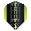 RED DRAGON Hardcore XT Yellow Triple Dart Flights - 4