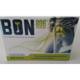 LAB FORLIFE BON 206 Tabletas para calcificar y fortalecer huesos, strengthen bones-calcify