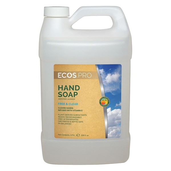 Liquid Hand Soap, Unscented, 1 gal.