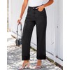 GRAPENT High Waisted Wide Leg Pants for Women Work Jeans