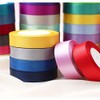 Solid Color Satin Ribbon, Kissbuty 3/8 Inch 25 Yards Gift