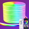 segrass 50ft RGB LED neon Rope Lights LED neon Lights