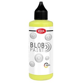 VIVA DECOR Blob Paint 90 ml Assorted Colours Neon Yellow