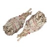 Smudge Stick California White Sage Small Twins 5″ (12cm) Pack