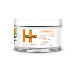 My Hair Doctor Re-Hydrate Hair Mask Intense for Dry, Damaged and Brittle Hair, Revitalizing & Hydrating Argan Oil Enriched, Sulphate Free, Vegan Intense Hair Mask Treatment 200ml