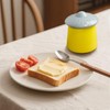 UFO Butter Crock with Water Seal Lid, Ceramic Butter Keeper