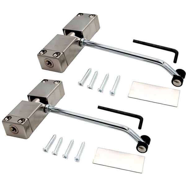 Self Closing gate Spring Door Closers,zeng 2 Pcs Stainless Steel