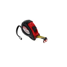 GEDORE red Tape measure, Roller tape measure, 5 m, Accuracy class II, Magnetic, carmatic tape rewind, Metal clip, R94550005