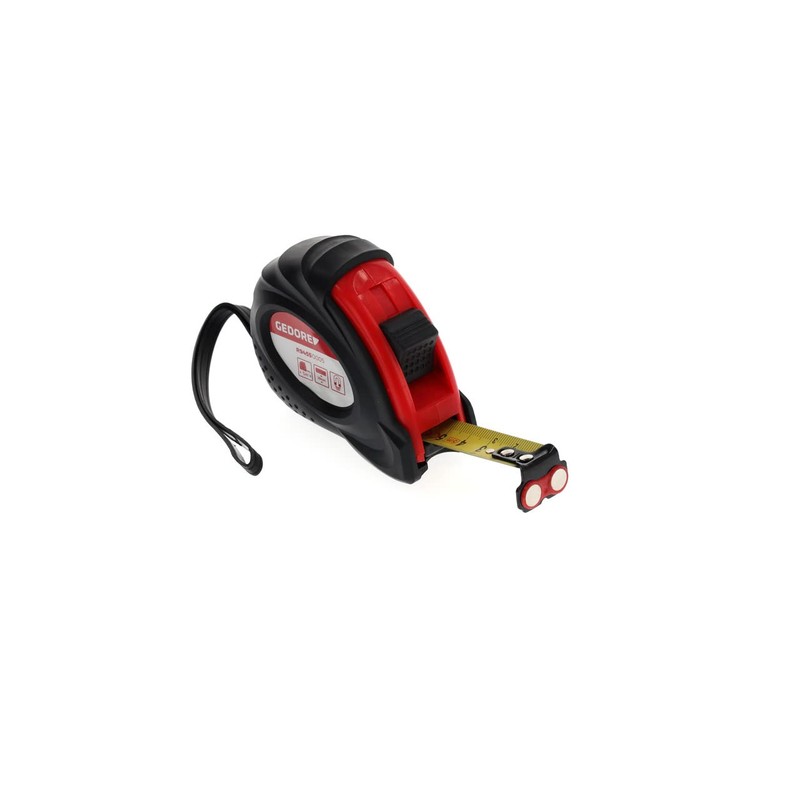 GEDORE red Tape measure, Roller tape measure, 5 m, Accuracy