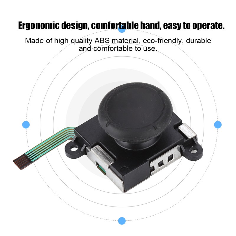 3D Controller Joystick Analog Sensor Module Replacement Fit for Switch